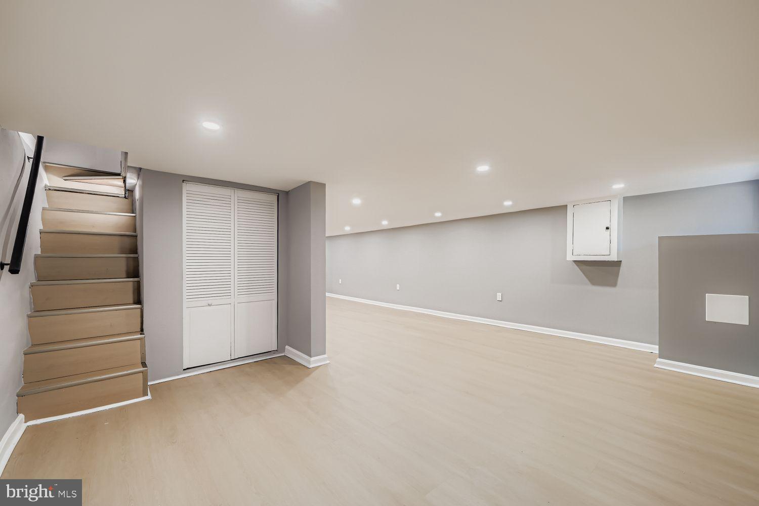 1520 Appleton Street Baltimore, MD 21217 - Photo 24 of 31 Recessed lighting and LVP Flooring