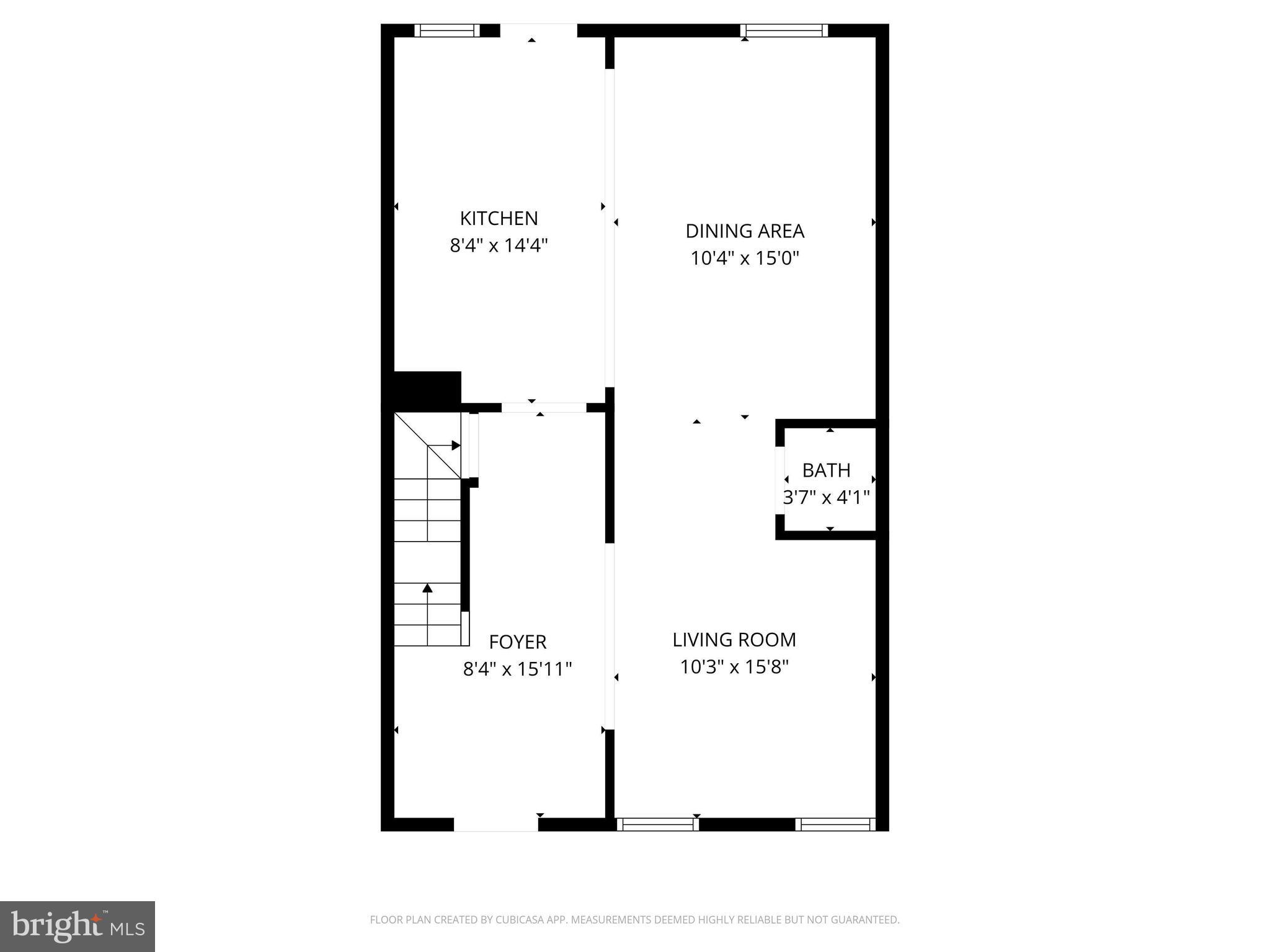 1520 Appleton Street Baltimore, MD 21217 - Photo 28 of 31 Main floor layout