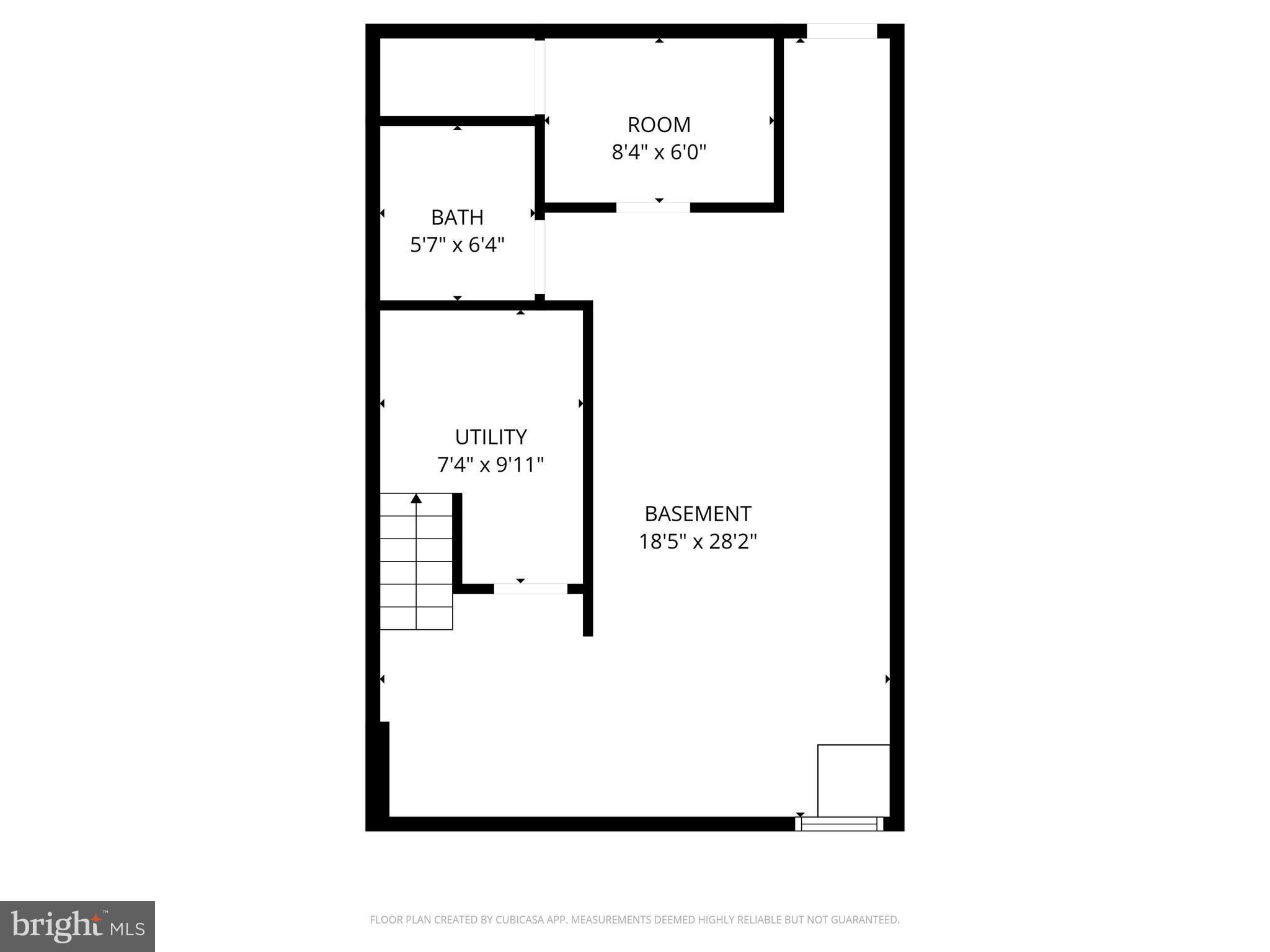 1520 Appleton Street Baltimore, MD 21217 - Photo 30 of 31 Basement floor layout