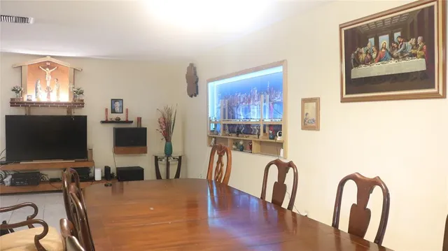 a workspace with furniture and window