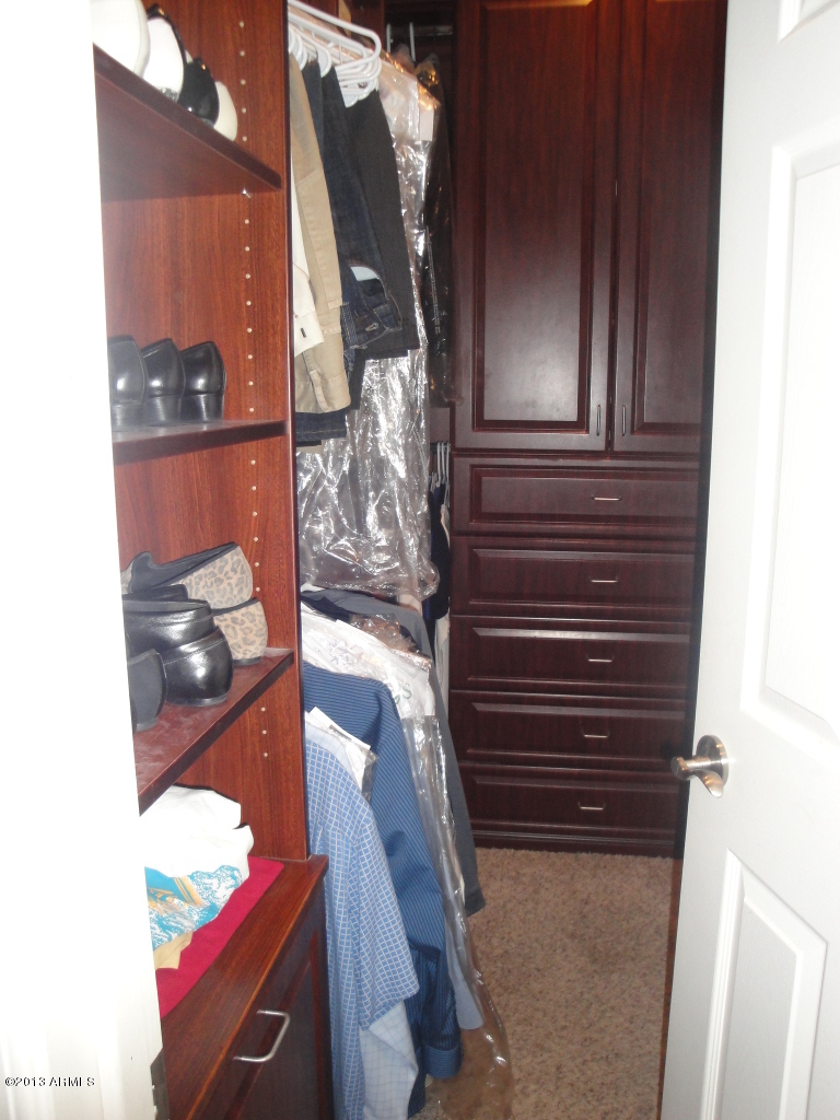 7740 East Gainey Ranch Road, Unit 46 Scottsdale, AZ 85258 - Photo 18 of 21 WALK IN CLOSET IN MASTER