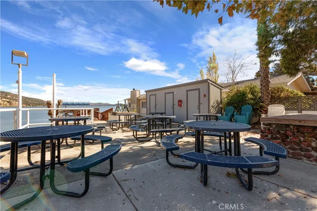 a view of a terrace with couch