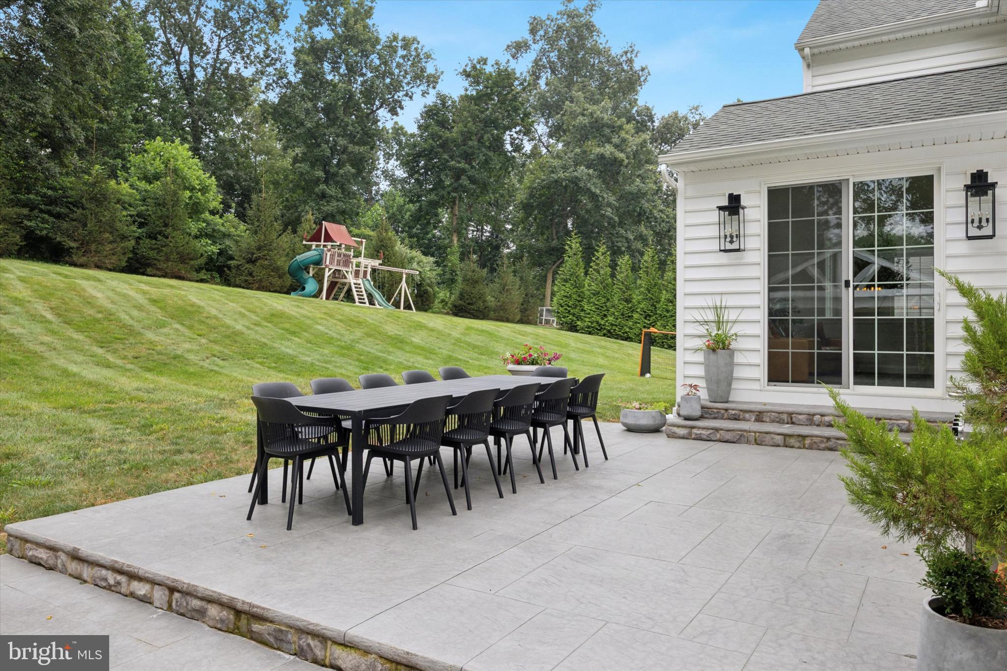 1444 Telegraph Road West Chester, PA 19380 - Photo 20 of 63 a view of a dining space with furniture and garden