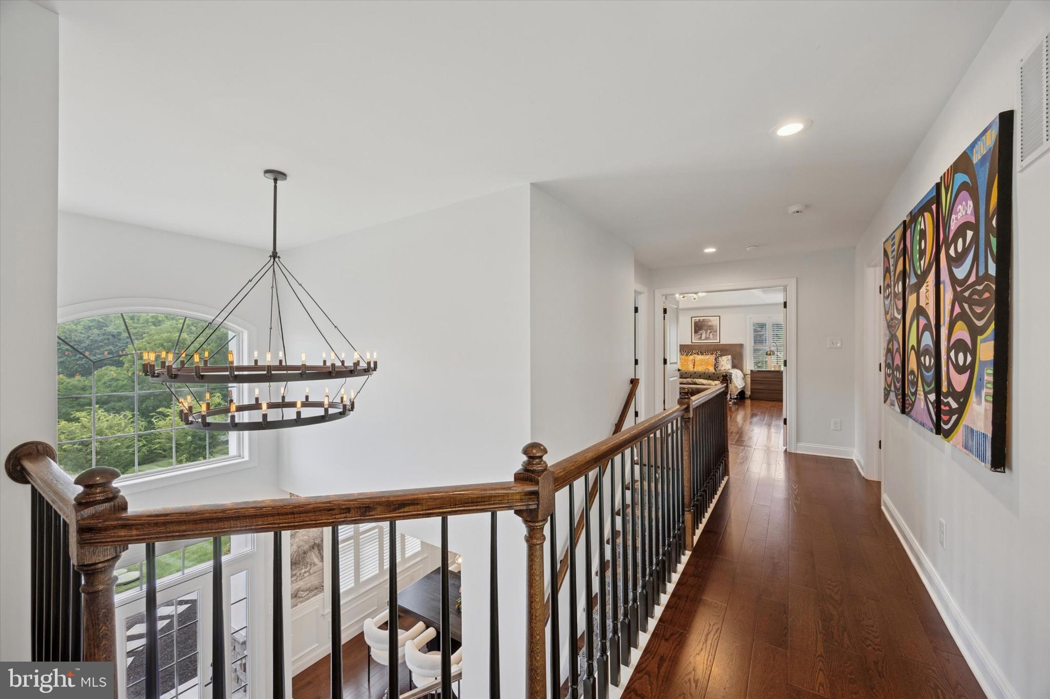 1444 Telegraph Road West Chester, PA 19380 - Photo 25 of 63 a view of a hallway with wooden floor and stairs