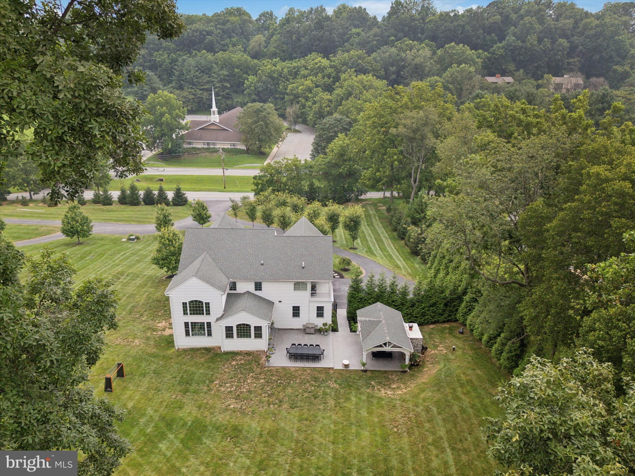 1444 Telegraph Road West Chester, PA 19380 - Photo 57 of 63 a aerial view of a house with a yard