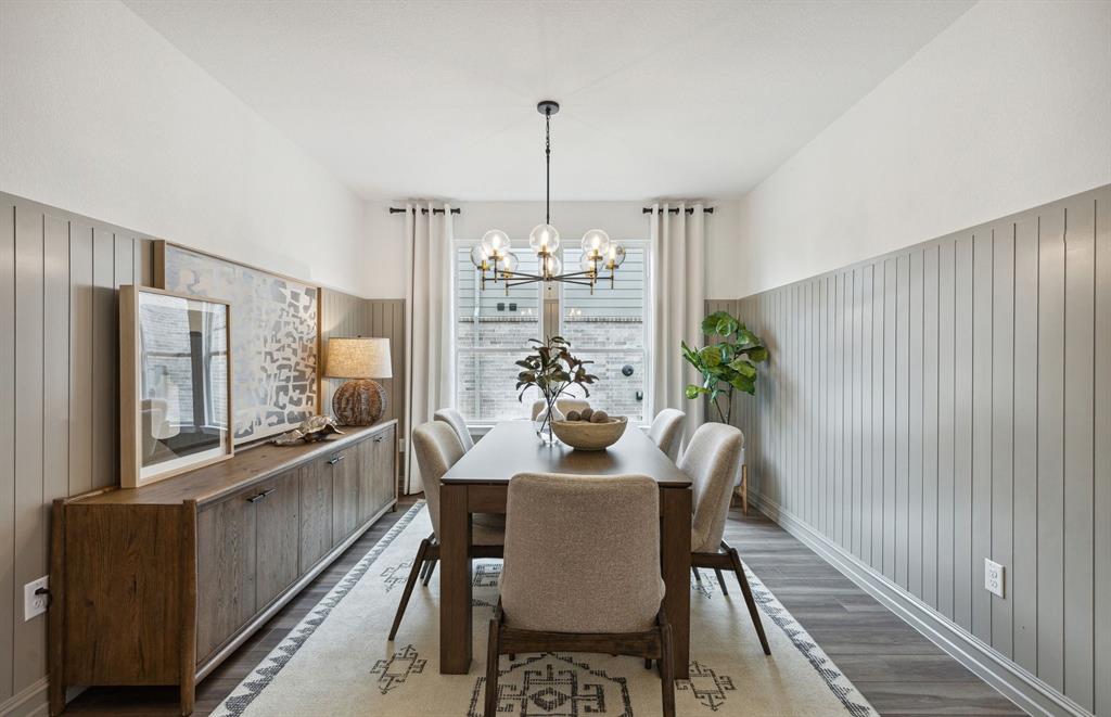 4708 Ripley Court Celina, TX 75009 - Photo 3 of 18 *Model Representation - Formal dining room with large windows