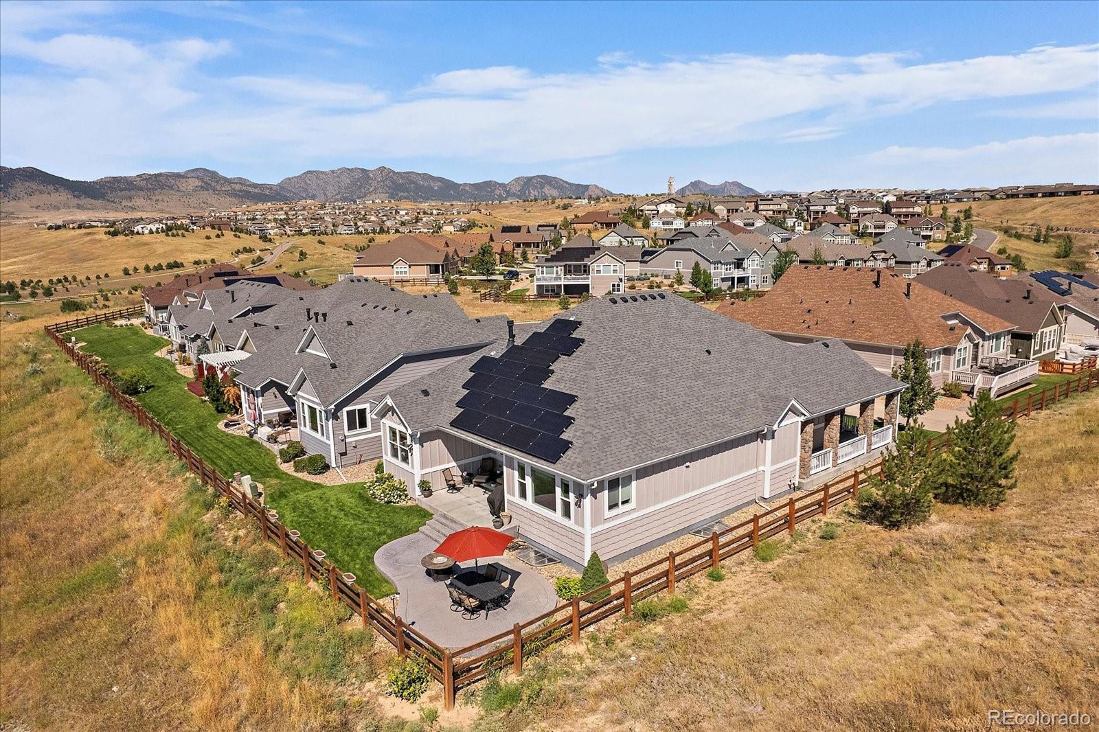 8412 Quaker Circle Arvada, CO 80007 - Photo 38 of 44 an aerial view of a house