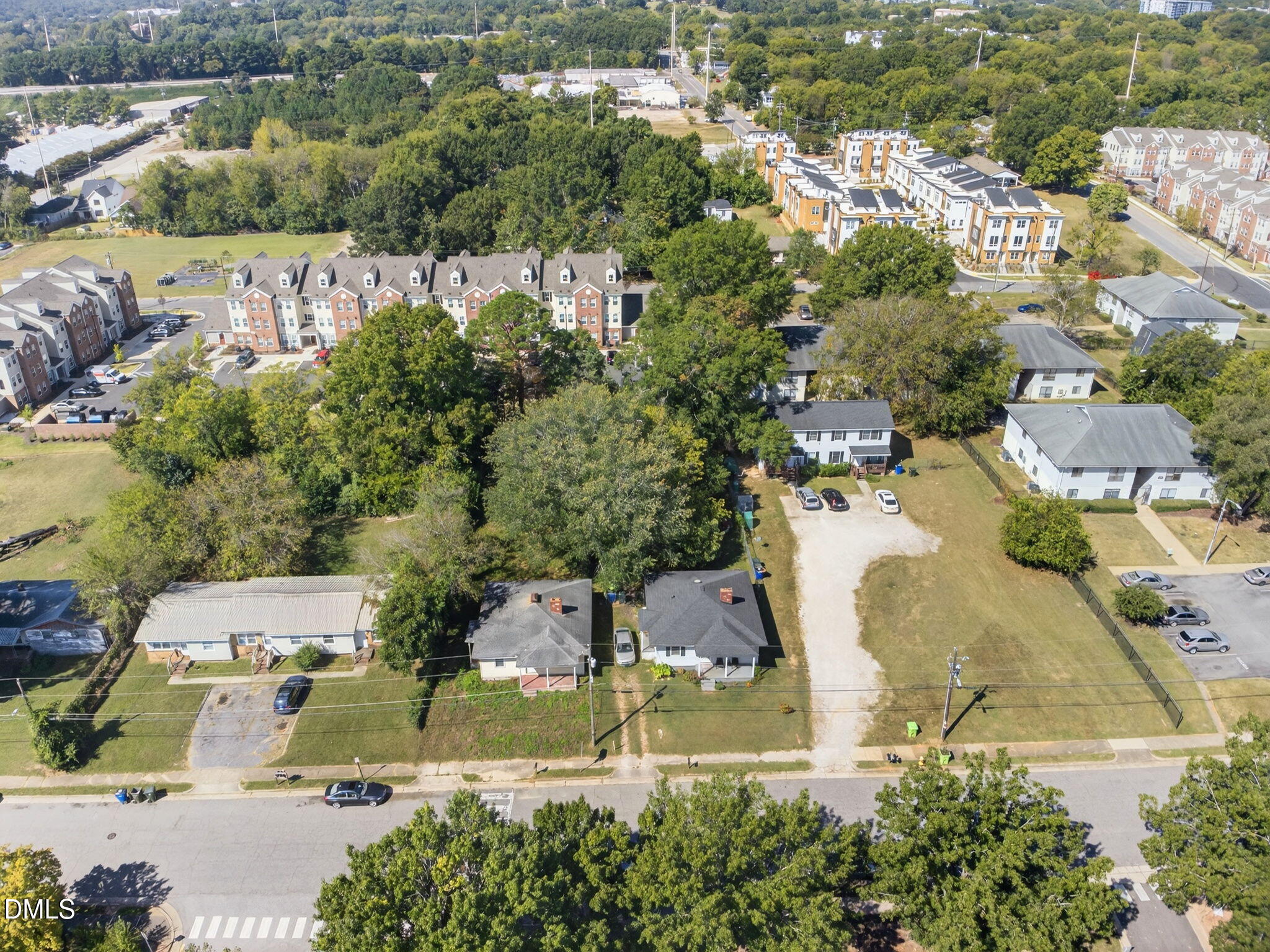 1422 Carnage Drive Raleigh, NC 27610 - Photo 14 of 33 an aerial view of residential house with outdoor space and swimming pool