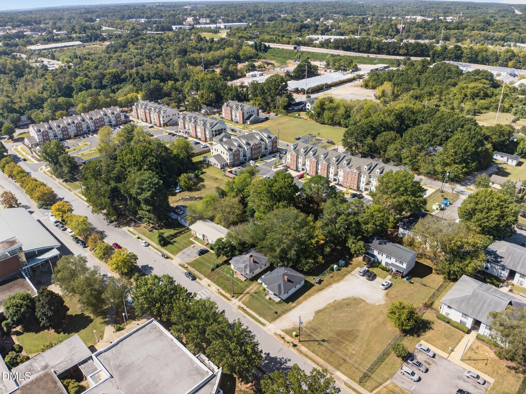 1422 Carnage Drive Raleigh, NC 27610 - Photo 20 of 33 an aerial view of residential houses with outdoor space