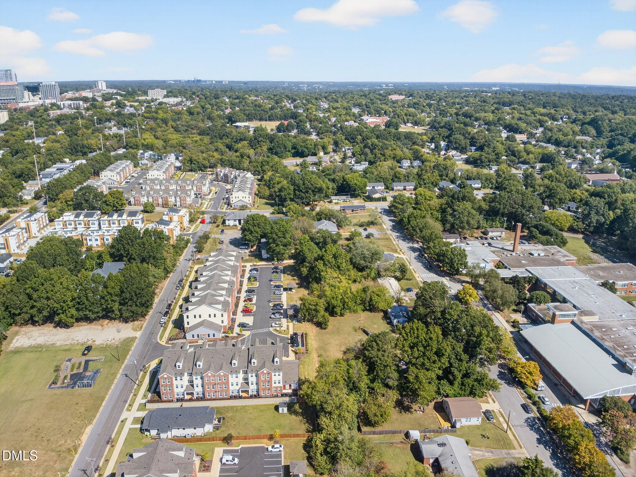 1422 Carnage Drive Raleigh, NC 27610 - Photo 27 of 33 an aerial view of a city