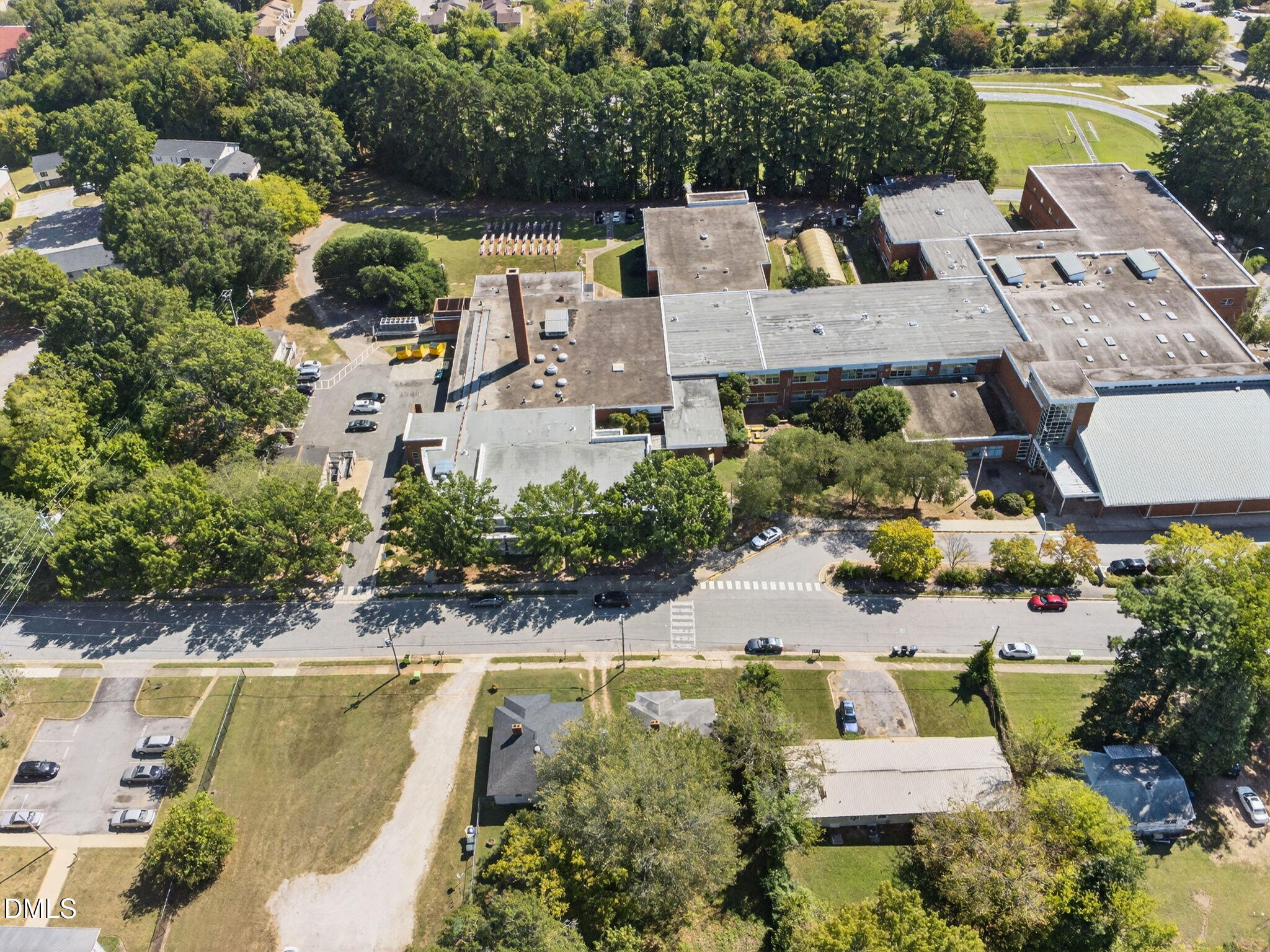 1422 Carnage Drive Raleigh, NC 27610 - Photo 28 of 33 an aerial view of house with swimming pool