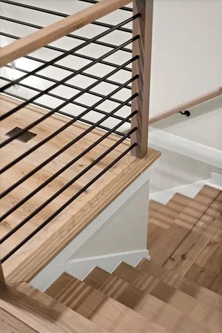 a view of a building with a street