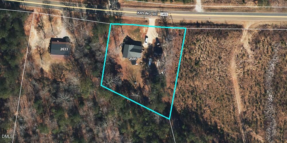 2595 Kipling Road Fuquay-Varina, NC 27526 - Photo 22 of 22 Kipling lot lines