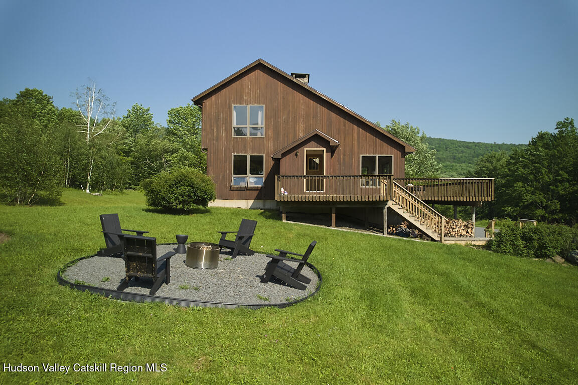 285 Mead Road Fleischmanns, NY 12430 - Photo 29 of 31 25 ext side house fire pit