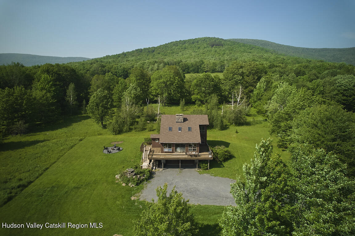 285 Mead Road Fleischmanns, NY 12430 - Photo 30 of 31 26 drone front straight high