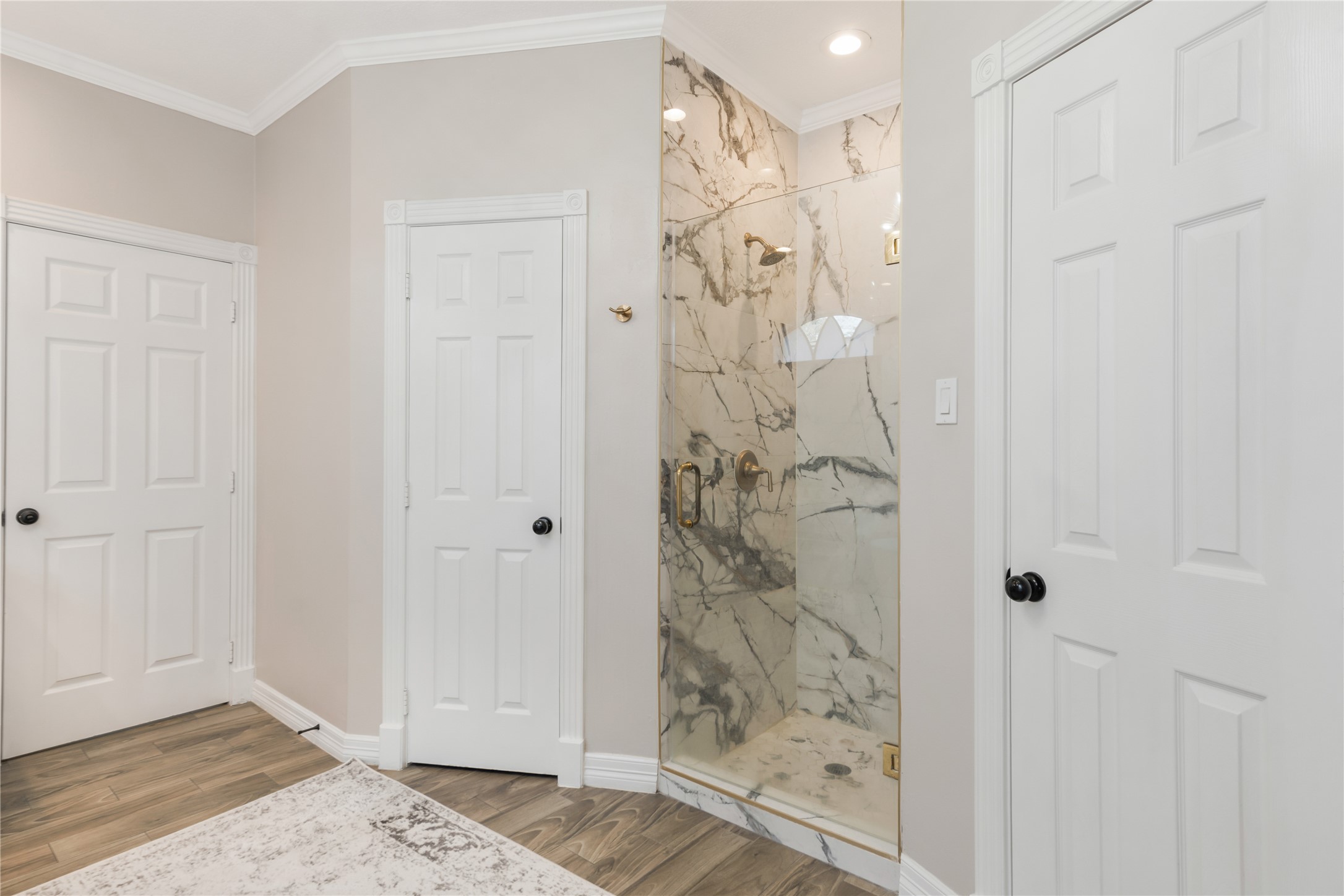 6211 Kingscrest Lane Spring, TX 77389 - Photo 22 of 38 a bathroom with a shower