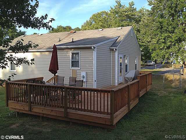 3218 Brookforest Road Midlothian, VA 23112 - Photo 3 of 12 a view of a house with wooden deck