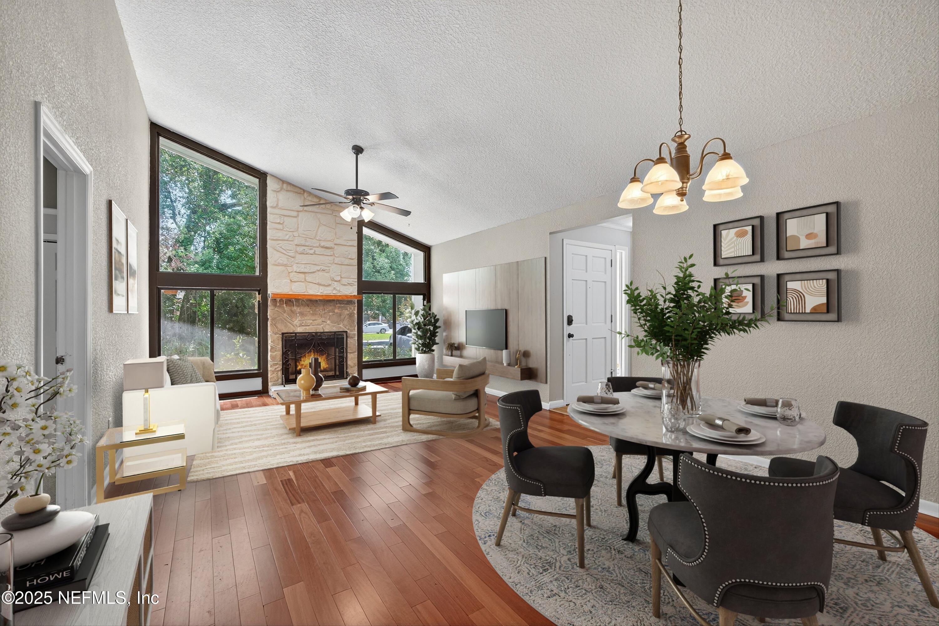 10657 Coleman Road Jacksonville, FL 32257 - Photo 13 of 36 Virtual Staged Living-Dining Combo