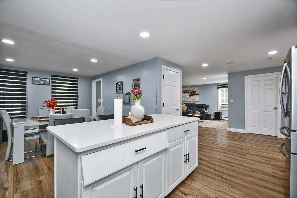 44 Catalpa Circle Worcester, MA 01603 - Photo 9 of 29 a kitchen with a sink and cabinets