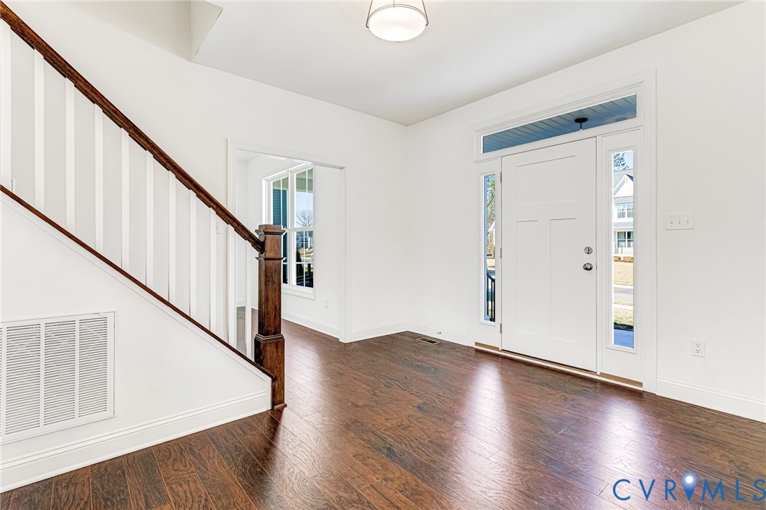 17101 Westington Road Moseley, VA 23120 - Photo 3 of 50 a view of entryway with wooden floor