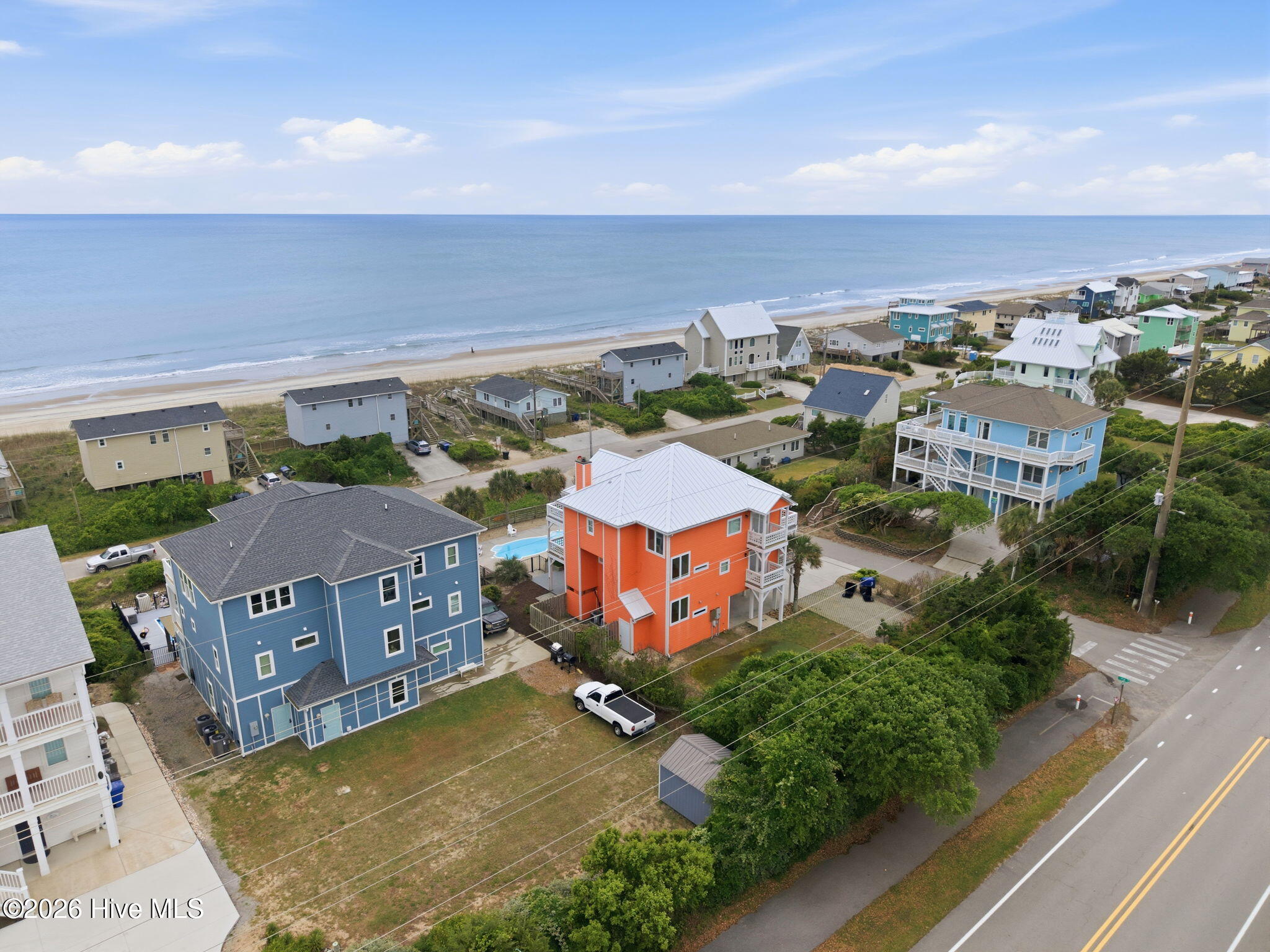 100 9th Street Emerald Isle, NC 28594 - Photo 11 of 64 Aerial Towards Ocean