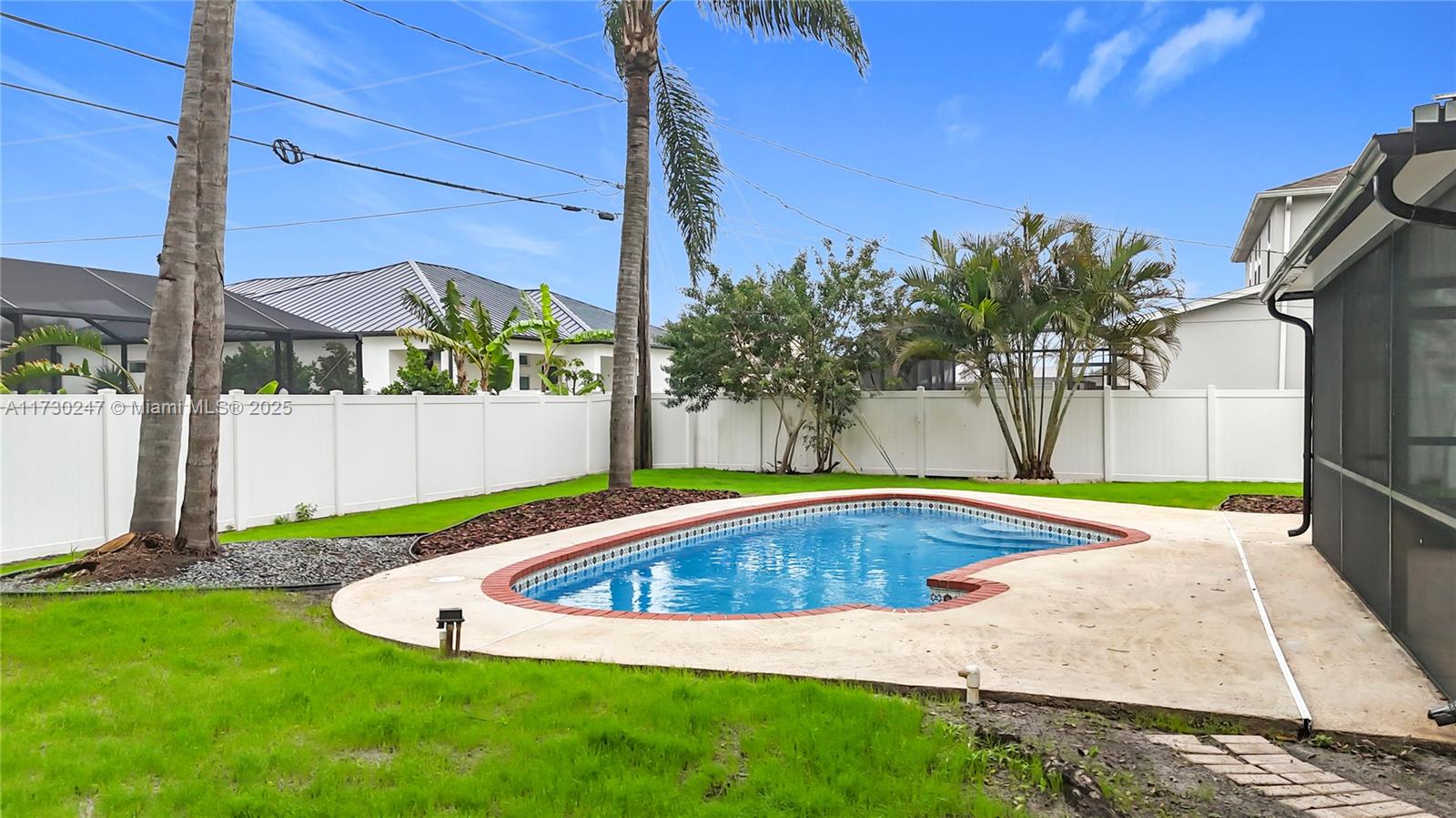 521 Southwest Rabbit Avenue Port St. Lucie, FL 34953 - Photo 8 of 45 a view of outdoor space yard swimming pool and patio