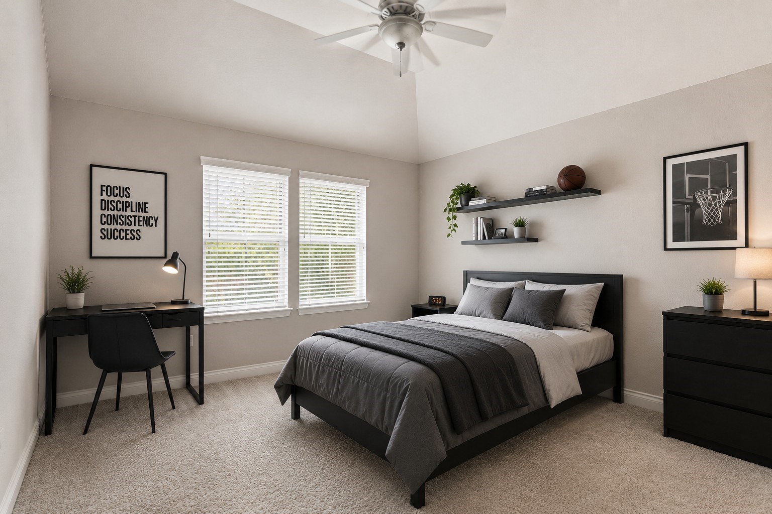 4130 Clover Ridge Lane Sugar Land, TX 77479 - Photo 33 of 48 *This virtually staged photo illustrates how this bed room can be furnished and arranged to maximize the space.