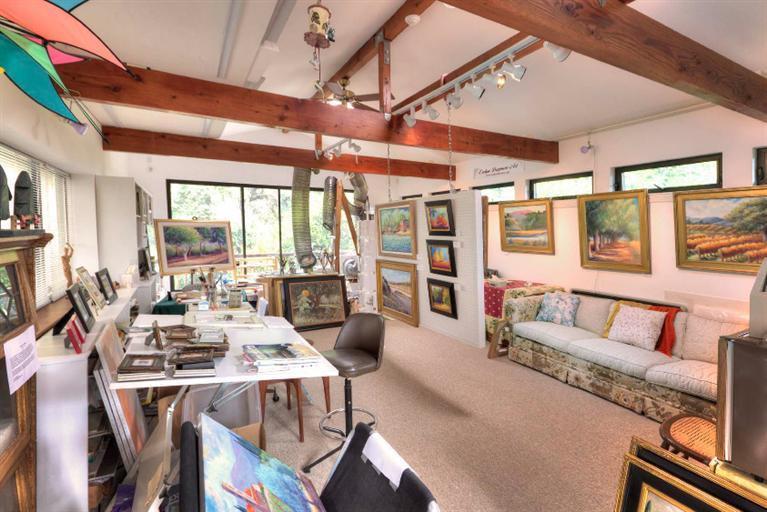 2300 Ladera Road Ojai, CA 93023 - Photo 16 of 23 Art Studio