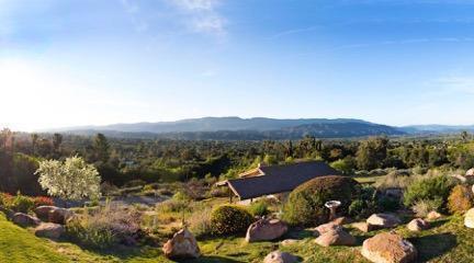 2300 Ladera Road Ojai, CA 93023 - Photo 2 of 23 Guest House/Cottage, taken from the deck of main residence, looking South.