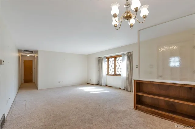 a view of livingroom with window