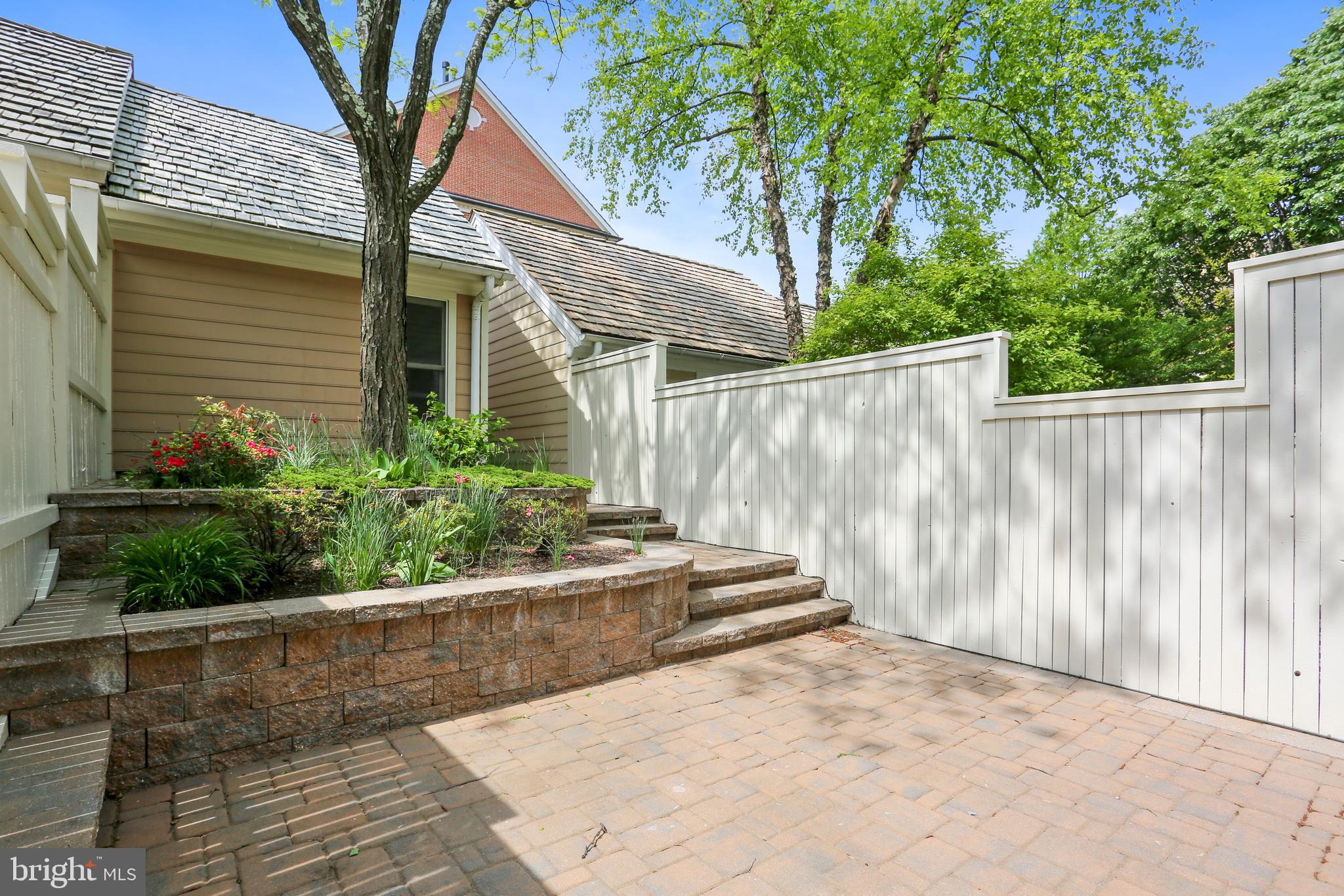 434 Little Quarry Road Gaithersburg, MD 20878 - Photo 34 of 40 Patio with terraced gardens and stairs to garage