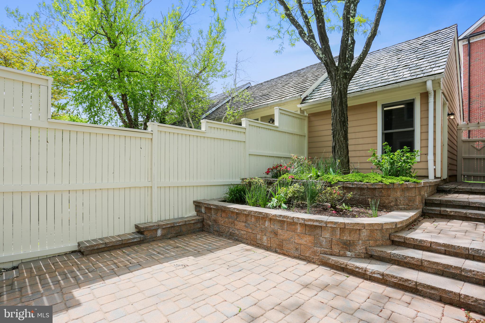 434 Little Quarry Road Gaithersburg, MD 20878 - Photo 35 of 40 Paver patio with terraced gardens