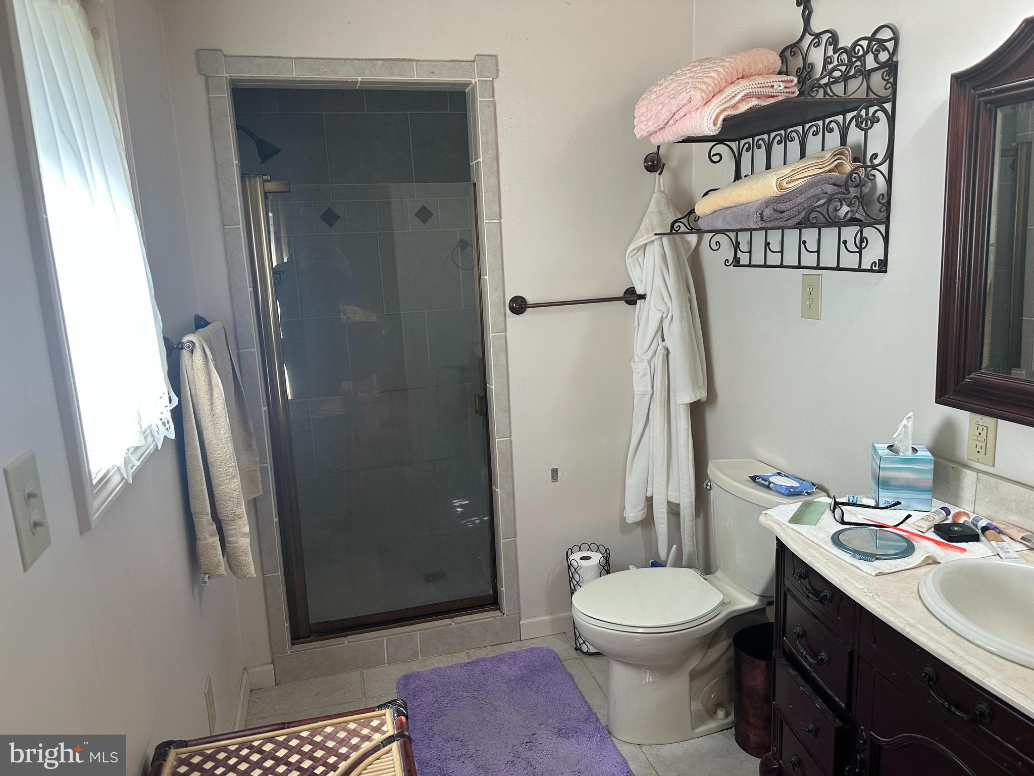 90 Shade Valley Road Rio, WV 26755 - Photo 17 of 41 a bathroom with a sink a toilet and shower