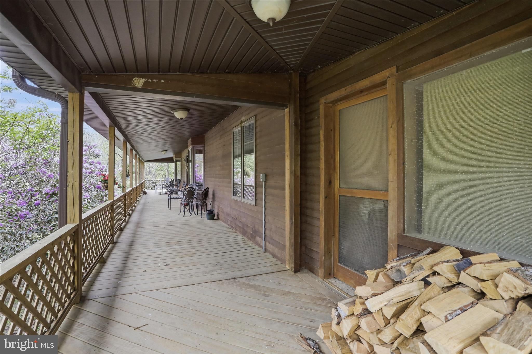 90 Shade Valley Road Rio, WV 26755 - Photo 24 of 41 a view of a hallway with wooden floor