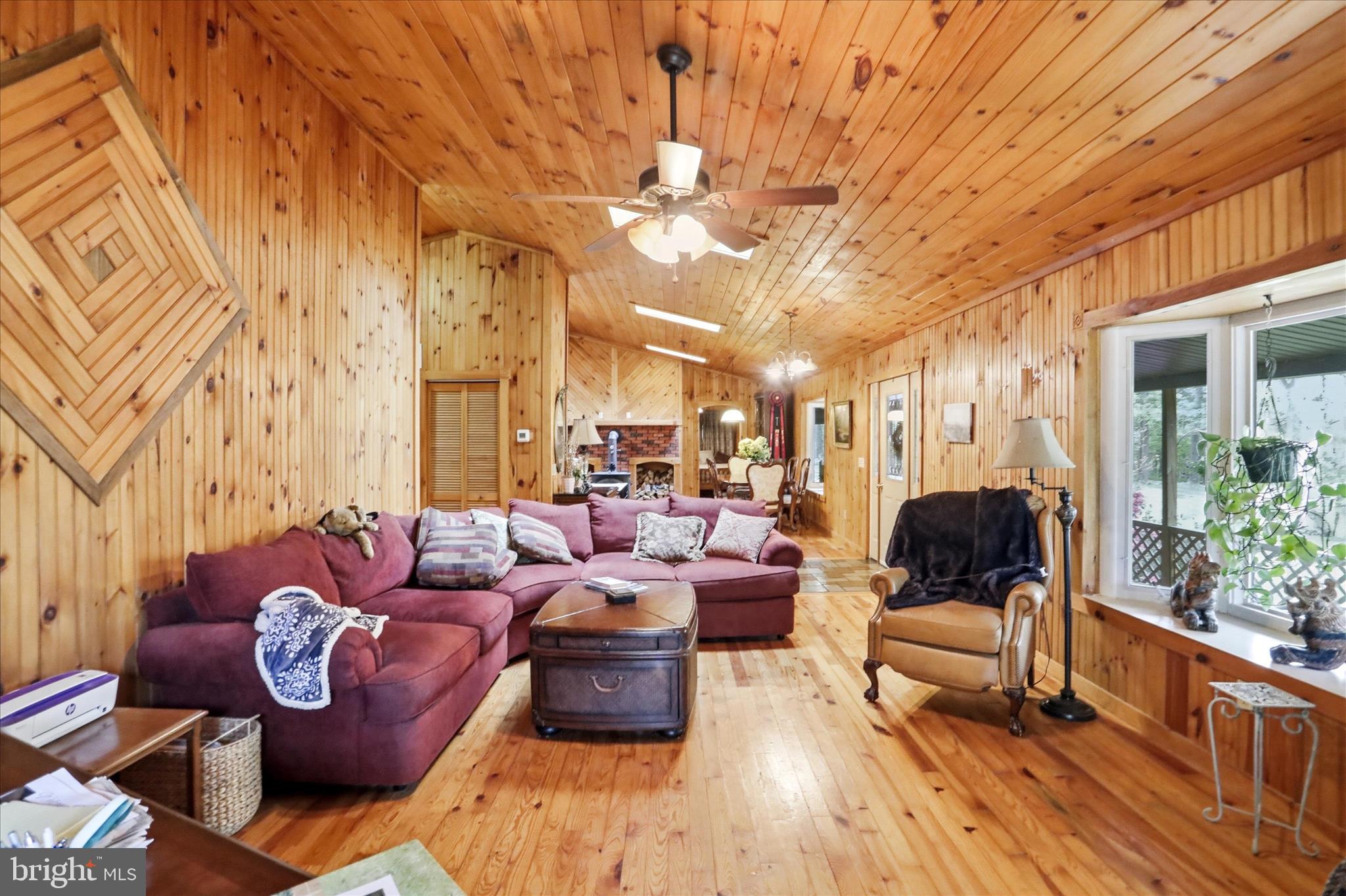 90 Shade Valley Road Rio, WV 26755 - Photo 31 of 41 a living room with furniture and wooden floor
