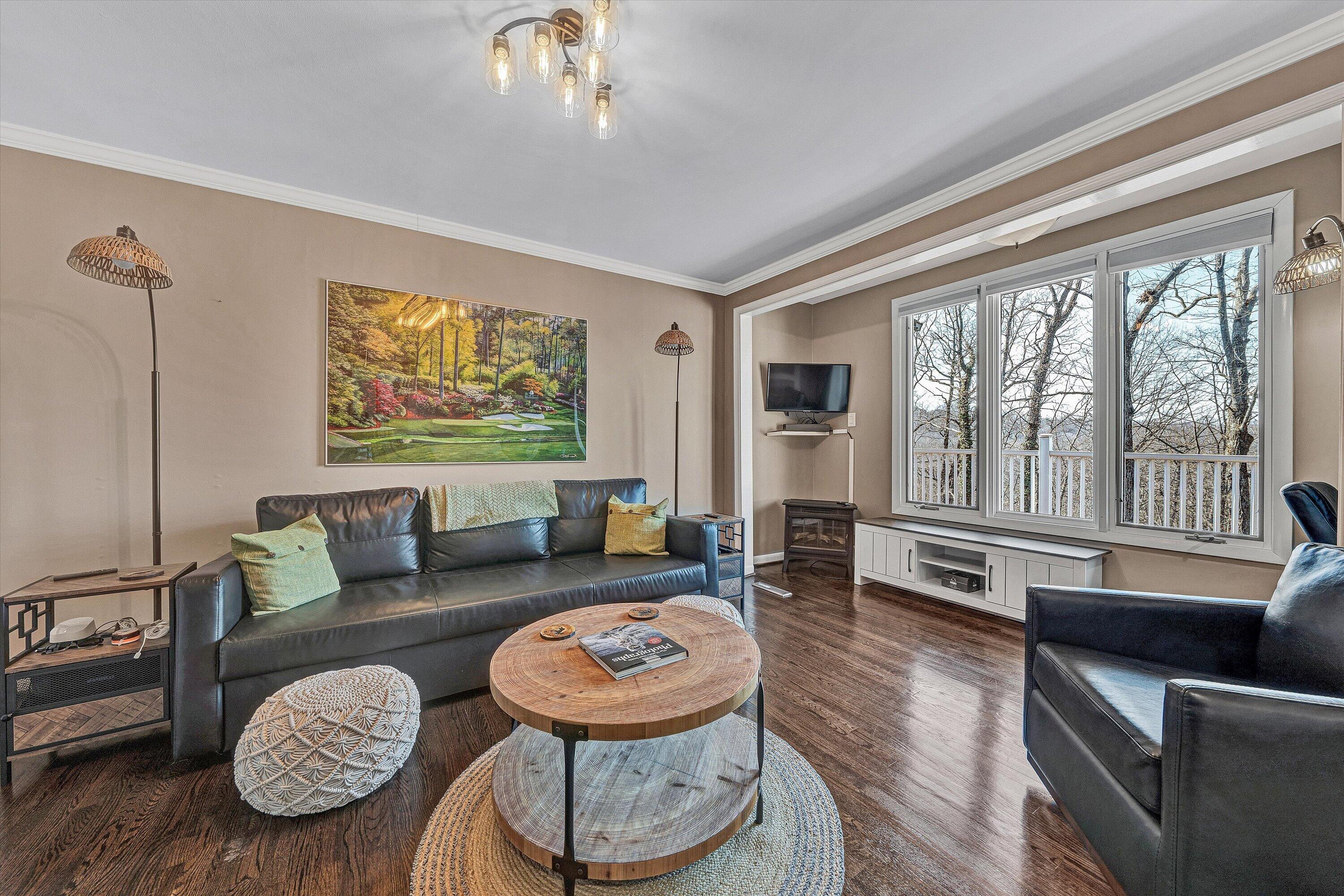 5157 Remington Road Roanoke, VA 24018 - Photo 13 of 63 a living room with furniture and a large window