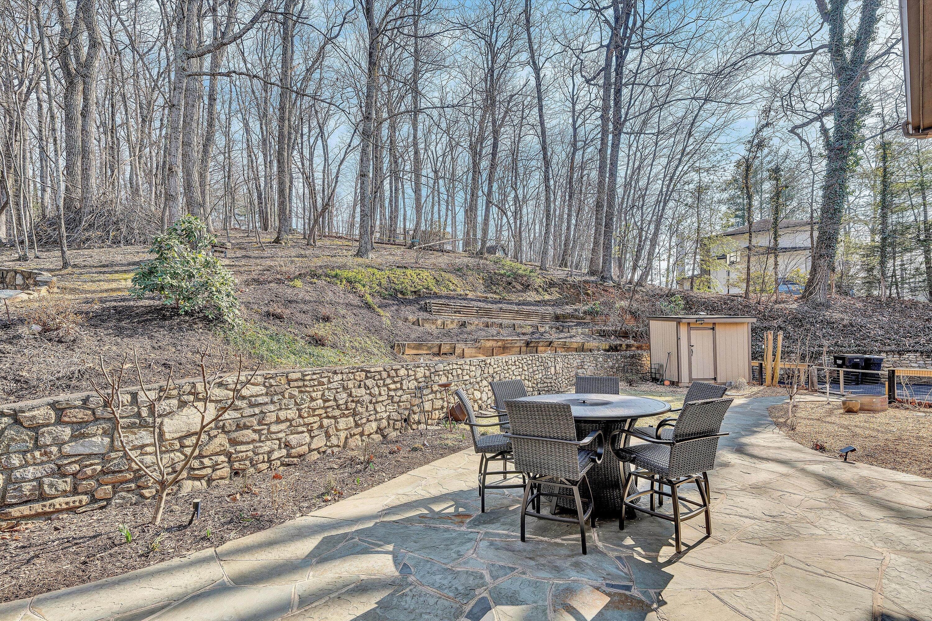 5157 Remington Road Roanoke, VA 24018 - Photo 54 of 63 a view of a chairs and table in the backyard