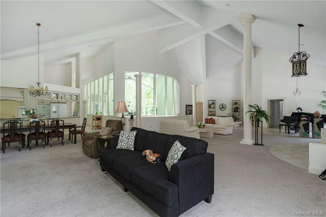 126 Old Hopewell Road Wappingers Falls, NY 12590 - Photo 34 of 34 a living room with furniture and a chandelier