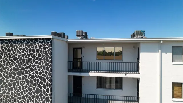 a view of a hallway with entryway