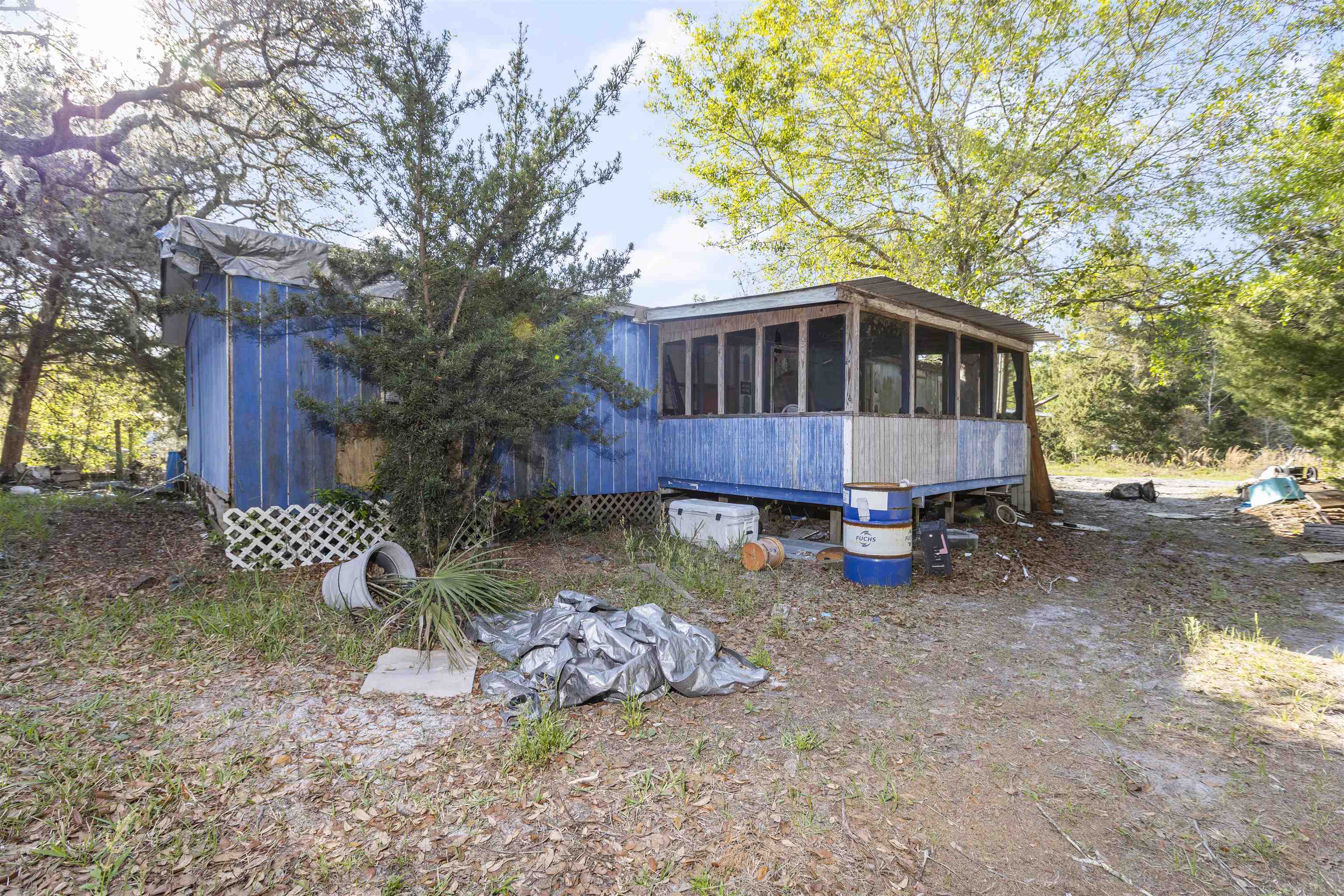 1931 Ryan Road St. Augustine, FL 32092 - Photo 28 of 34 Back of property featuring a sunroom