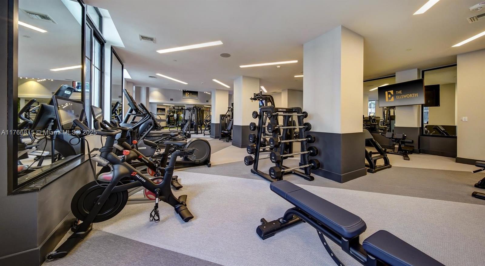 1301 Southwest 80th Terrace, Unit 205 Plantation, FL 33324 - Photo 16 of 16 a view of a room with gym equipment