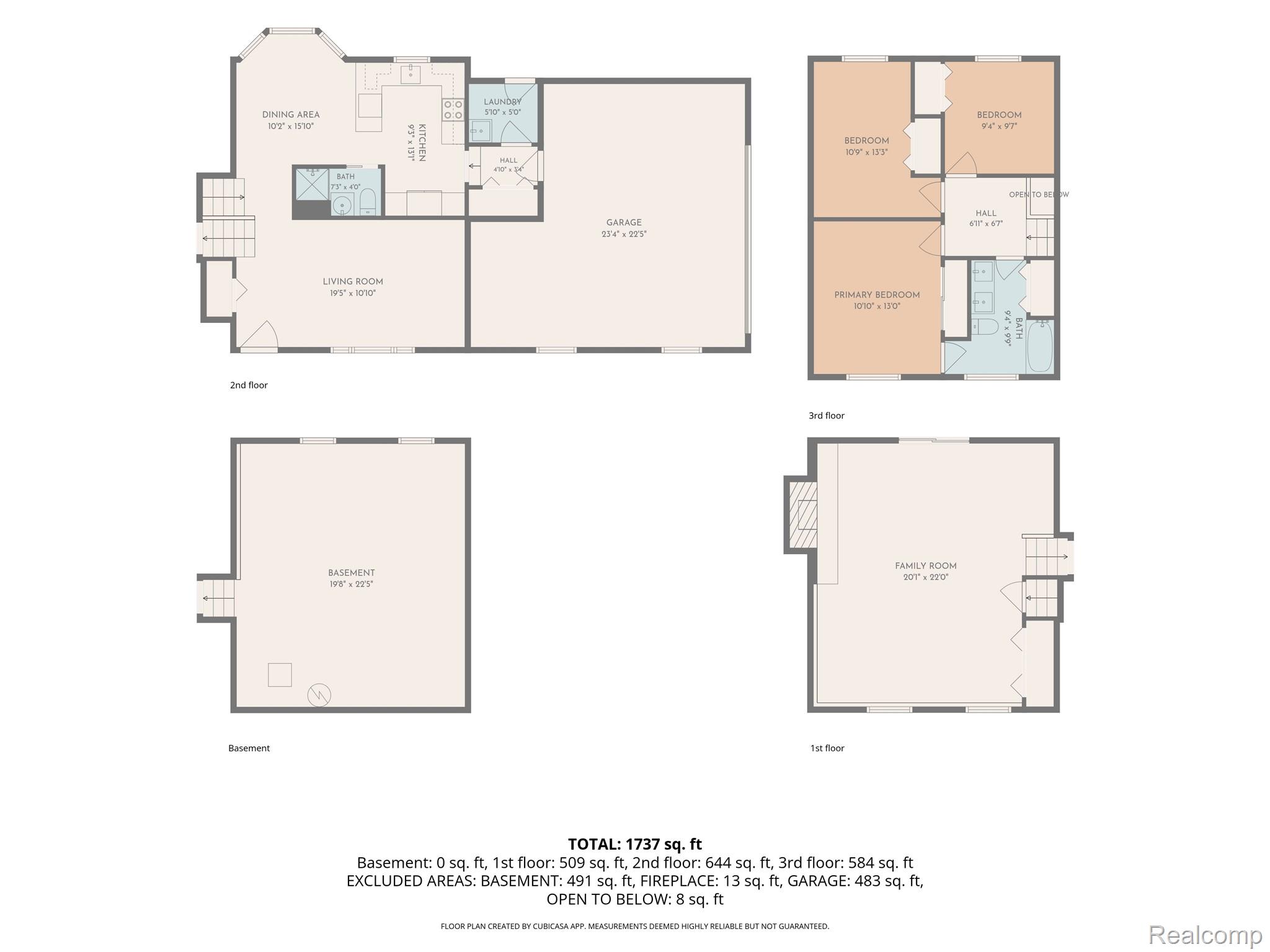 5181 East Burnside Road North Branch, MI 48461 - Photo 34 of 34 Floor plan