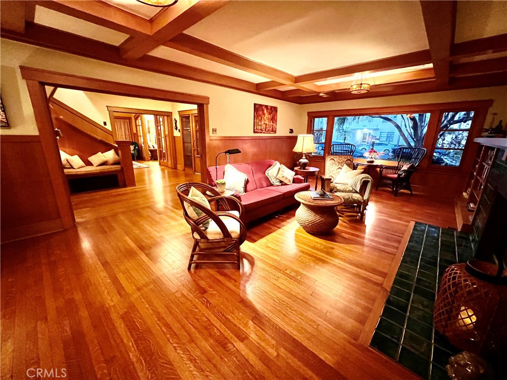 3216 2nd Street Long Beach, CA 90803 - Photo 12 of 62 a outdoor space with patio furniture and wooden floor