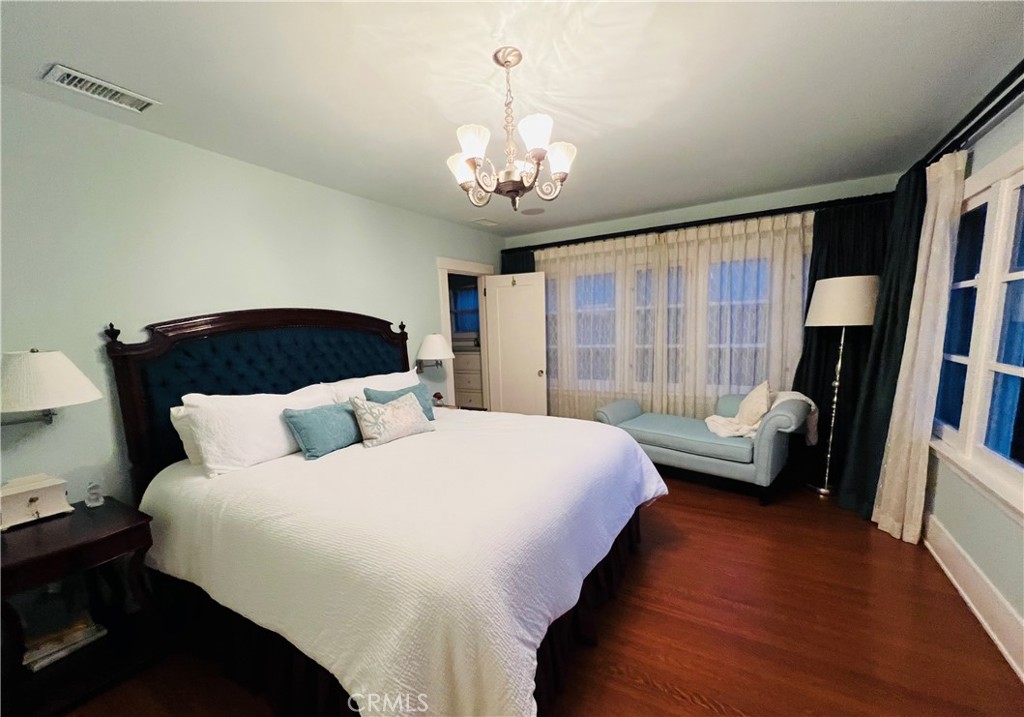 3216 2nd Street Long Beach, CA 90803 - Photo 35 of 62 a bedroom with a bed couch and a window