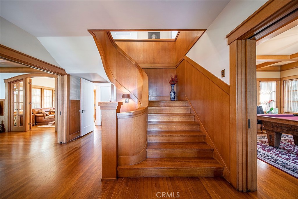 3216 2nd Street Long Beach, CA 90803 - Photo 7 of 62 a view of entryway and hall with wooden floor