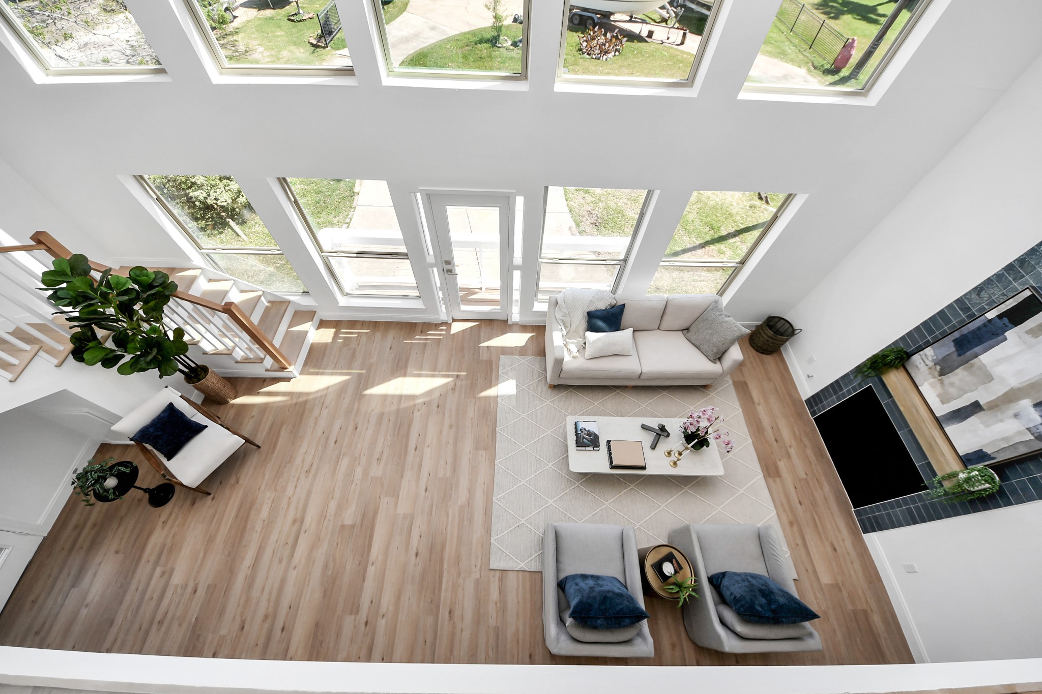 300 Narcissus Road Kemah, TX 77565 - Photo 29 of 47 a living room with furniture and a flat screen tv