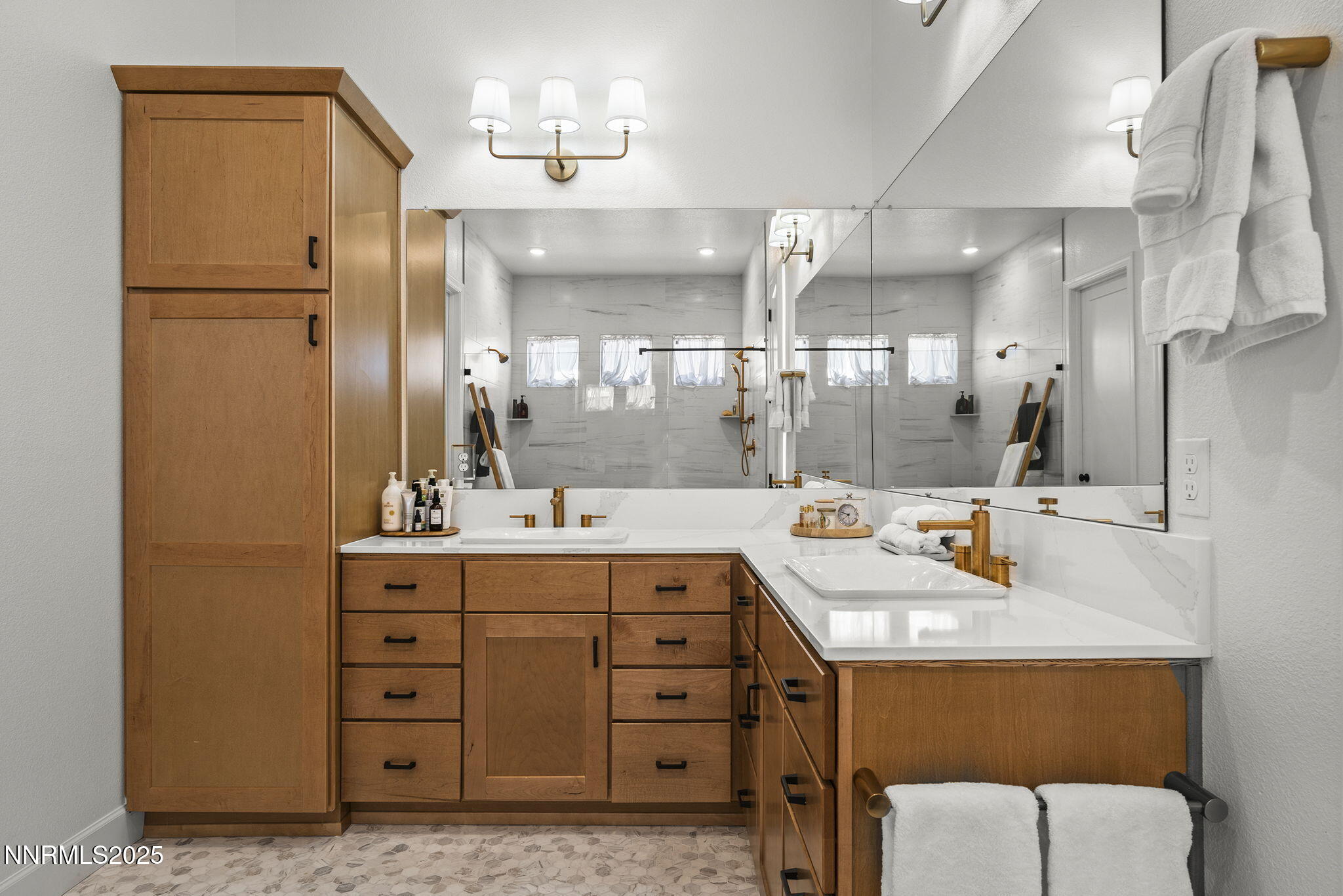 480 Gooseberry Drive Reno, NV 89523 - Photo 25 of 48 a bathroom with a sink double vanity and a mirror