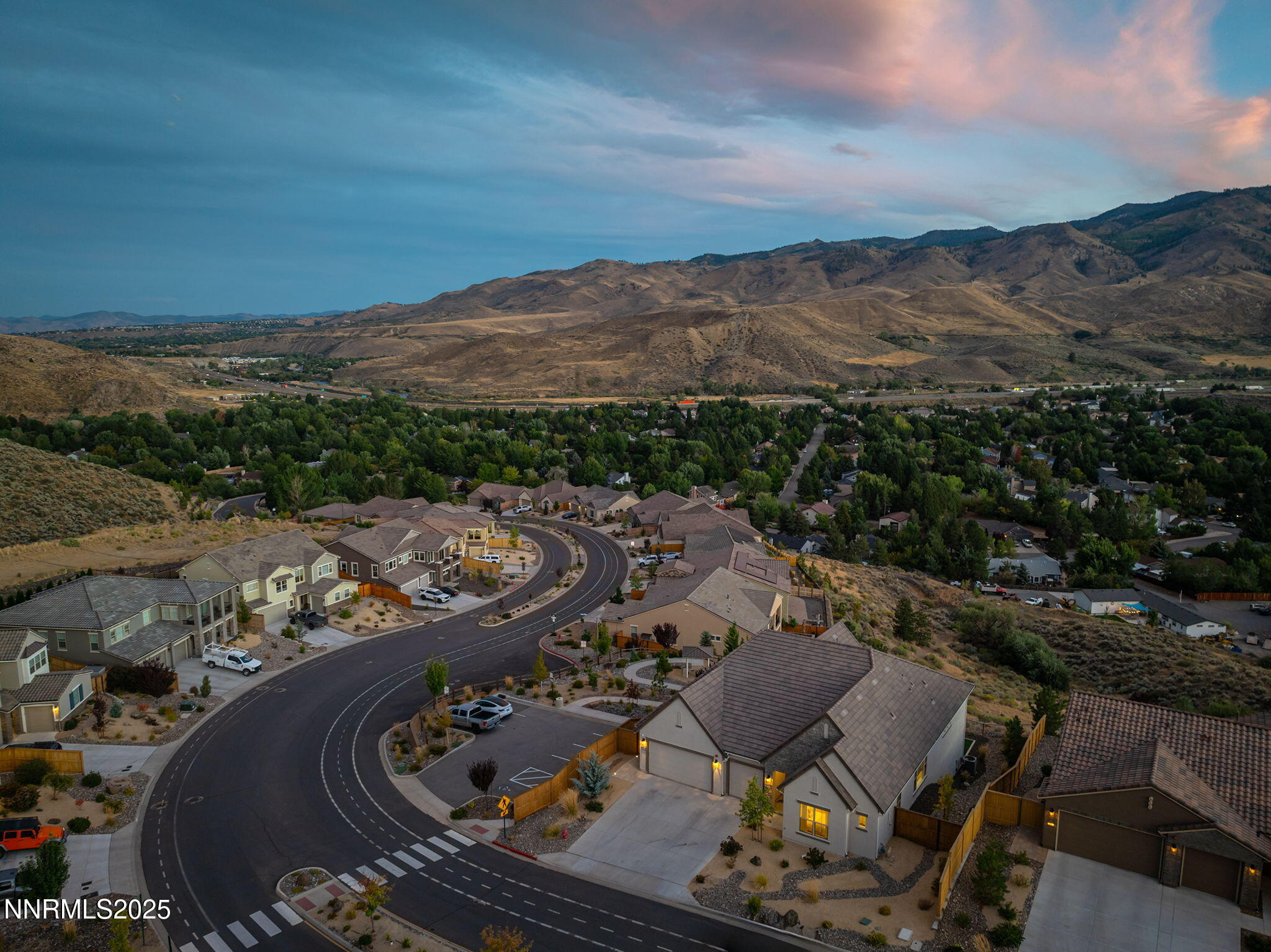 480 Gooseberry Drive Reno, NV 89523 - Photo 3 of 48 an aerial view of a house with mountain view