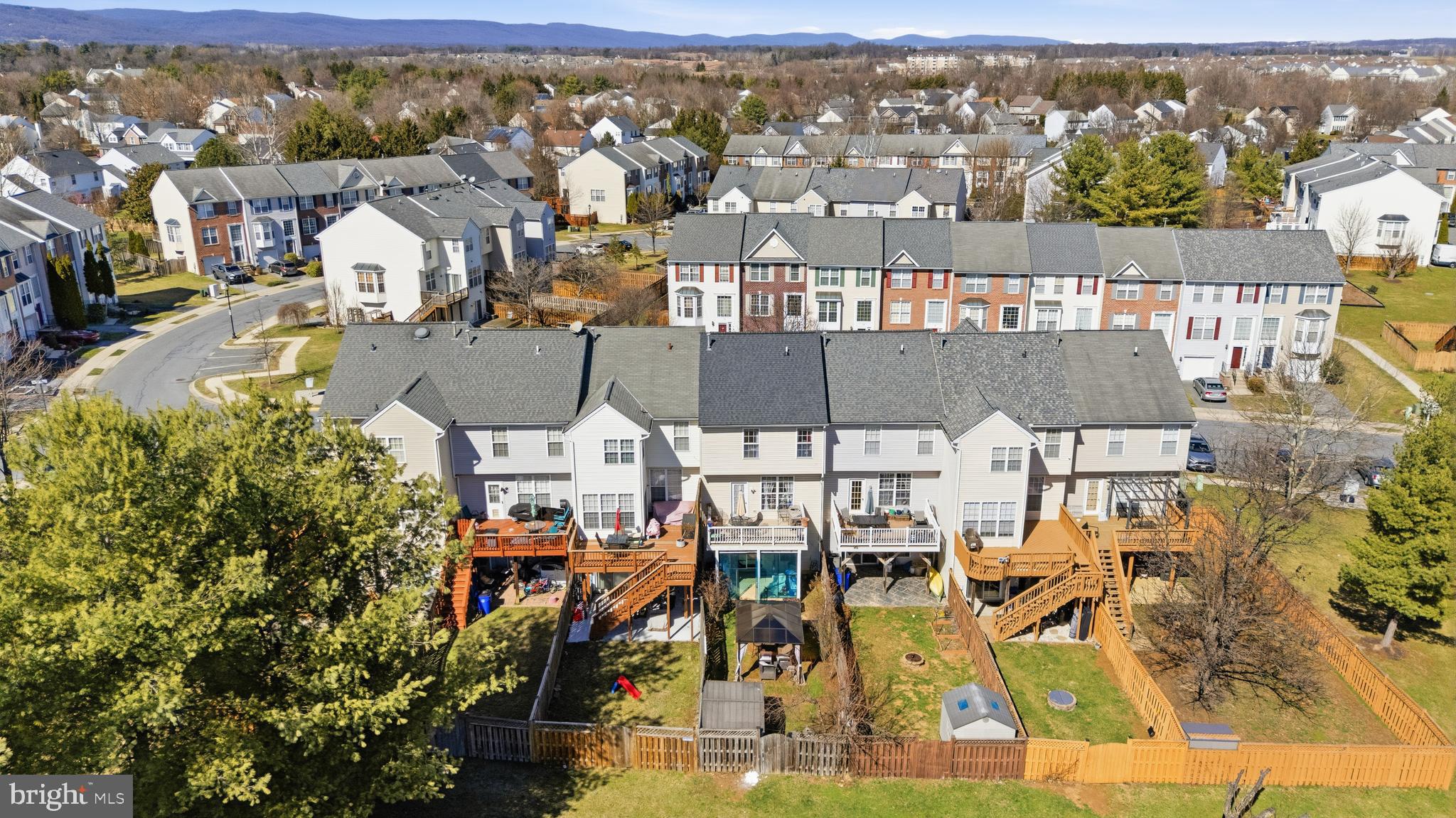 137 Harpers Way Frederick, MD 21702 - Photo 23 of 28 an aerial view of residential houses with outdoor space