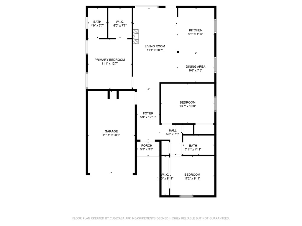 1206 Spring Street Waco, TX 76704 - Photo 33 of 33 a picture of a floor plan